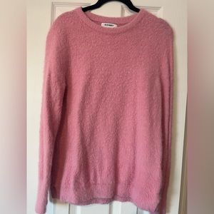 Old Navy Fuzzy Bubblegum Pink Sweater
